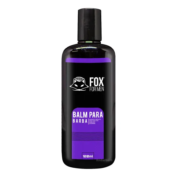 Balm Para Barba E Pele Hidrata E Modela Fox For Men 120ml Fragrância Foto 1