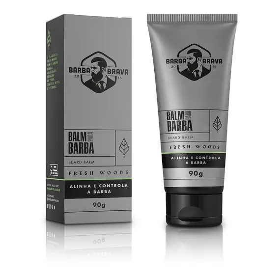 Balm Para Barba - Fresh Woods - Barba Brava Foto 1