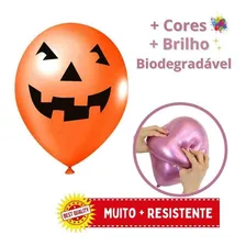Balão - Bexiga Halloween - Dia Das Bruxas - 25 Unidades Sortido Foto mini 3
