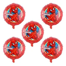 Balão Homem Aranha Metalizado Redondo 45cm Personagem Cor 5 Homem Aranha Foto  mini 1