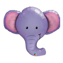 BalĂŁo Metalizado Animal Elefante Qualatex - 1 Unidade Foto mini 1