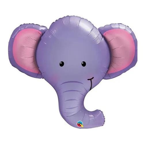 BalĂŁo Metalizado Animal Elefante Qualatex - 1 Unidade Foto 1