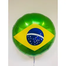 Balão Metalizado Bandeira Do Brasil 81 Cm - Flexmetal Foto mini 2