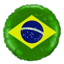 Balão Metalizado Bandeira Do Brasil 81 Cm - Flexmetal Foto mini 1