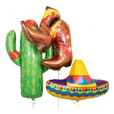 BalĂŁo Metalizado Grabo Intl. Cactus 104 Cm - 41 Pol Foto mini 2