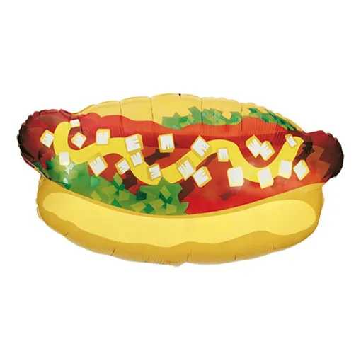 BalĂŁo Metalizado Hot Dog 81 Cm - 32 Polegadas Grabo Foto 1