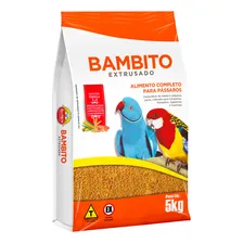 Bambito Extrusado 500g Biotron - Ração Para Psitacídeos Foto mini 1