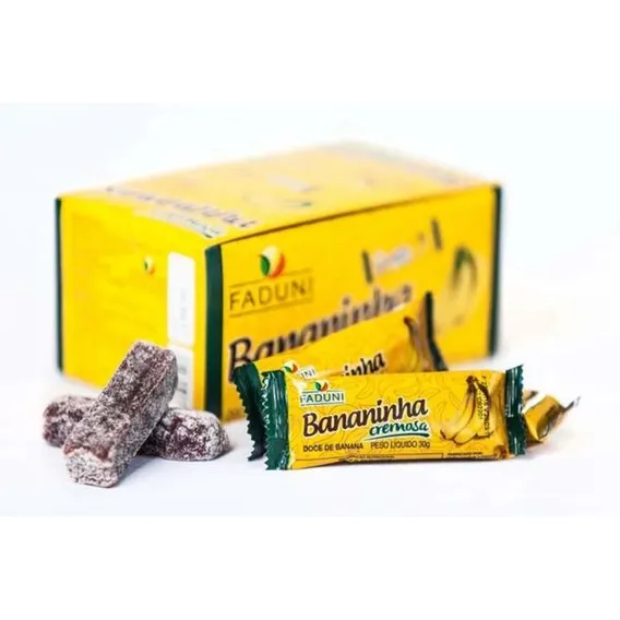 Bananinha Cremosa Com Açúcar 24x30g Foto 1