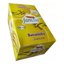 Bananinha Famoso Com Açucar - Cx C/ 24unids Foto mini 4