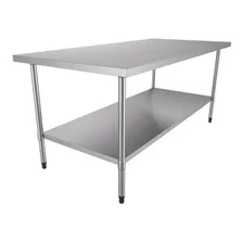 Bancada Apoio Mesa Total Inox 190 X 90 Bai1900 Metalcubas Foto mini 1