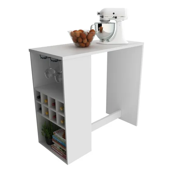 Bancada Cozinha Gourmet Tecnomobili Branca - Ad5003 Foto 1