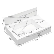 Bancada Em Porcelanato Para Banheiro 60cm Pr贸 Com Cuba Wt Foto mini 4