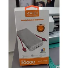 Banco De Potência 20000mah Kaidi Carregador Portátil Foto mini 3