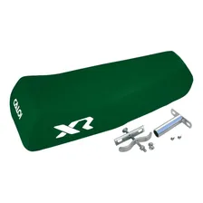 Banco Mobilete Bikelete Caloi Xr + Presilha + Canote Verde Foto mini  3