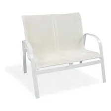 Banco Namoradeira Aluminio Tela Sling Jardim Varanda Piscina Cor Escolha Do Comprador Foto mini 1