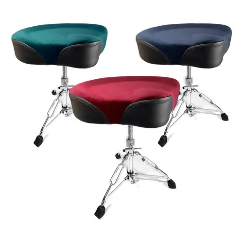 Banco Para Bateria Selim Azul Bauer Torelli Bab39 Foto 1