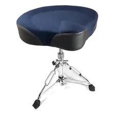 Banco Para Bateria Selim Azul Bauer Torelli Bab39 Foto mini 2