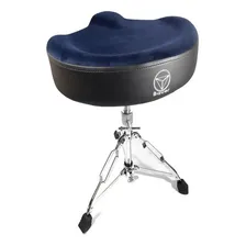 Banco Para Bateria Selim Azul Bauer Torelli Bab39 Foto mini 3