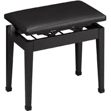 Banco Para Piano Casio Cb-30bk Com Regulagem Banqueta Preto Foto mini 2