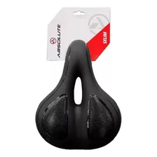 Banco Selim Bicicleta Absolute Comfort Reflective Preto Foto mini 1