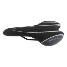 Banco Selim Bike Profissional Mtb Anat么mico Gta Preto Foto mini 3