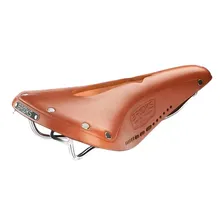 Banco Selim Brooks Couro B17 Carved Mel Foto mini 1