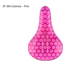 Banco Selim Infantil Junior Colmeia Rosa Pink Bicicleta Kalf Foto mini 2