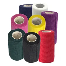 Bandagem Adesiva Atadura Faixa Elastica Flexivel 10cmx4,5m Cor Branco Foto mini 2