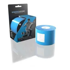 Bandagem Elástica Adesiva Rolo 5cm X 5m Kinesiosport Cor Azul Foto mini 1