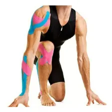 Bandagem Elástica Fita Kinesio Neuromuscular 5m Fisioterapia Foto  mini 1