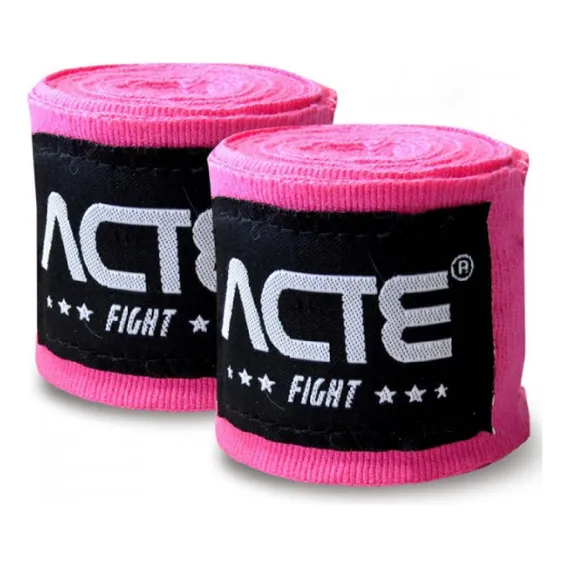 Bandagem Elastica P8-R 3,5 Metros Rosa Acte Sports Foto 1