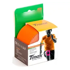 Bandagem Kinesio Elástica Funcional Adesiva Tmax 5mts Cor Laranja Foto mini 1