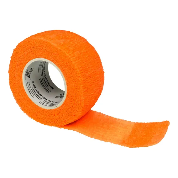 Bandagem Para Dermografos E Biqueiras Phantom Hk 2,5cm Cor Laranja Foto 1