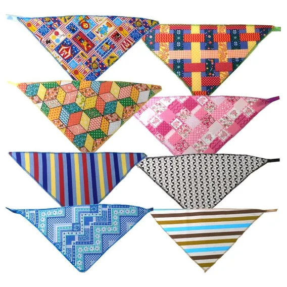 Bandana Pet Patchwork Otosador - 10 Unidades Foto 1