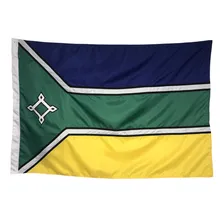 Bandeira Amapá 3panos (1,92x1,35) Contorno Escudo Bordado Foto mini 1