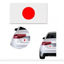 Bandeira Bandeirinha Resinada Auto Adesiva Do Japão 9x4,5 Cm Foto mini 1