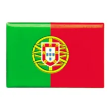 Bandeira Bandeirinha Resinada De Portugal Tam. 9,0 X 4,5 Cm Foto mini 2