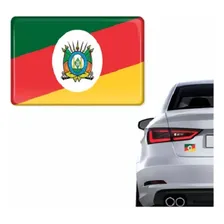 Bandeira Bandeirinha Resinada Do Rio Grande Do Sul 9x4,5 Cm Foto mini 1