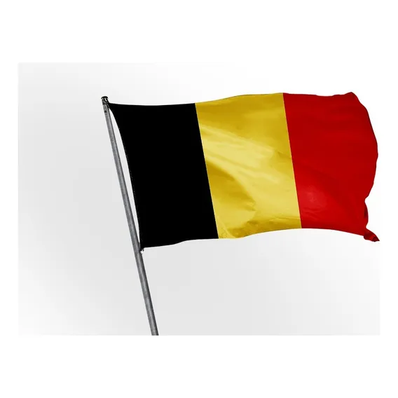 Bandeira Bélgica 1,50x0,90mt Poliéster Premium Foto 1
