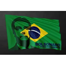 Bandeira Bolsonaro Presidente 1mx1,40m Foto mini  2