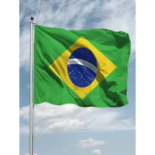 Bandeira Brasileira 90cm X 150cm Poliéster Dupla Face Brasil Foto mini 3