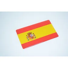 Bandeira Da Espanha - Bandeirinha Resinada Espanhola 9x4,5cm Foto mini 4