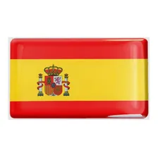 Bandeira Da Espanha - Bandeirinha Resinada Espanhola 9x4,5cm Foto mini 2