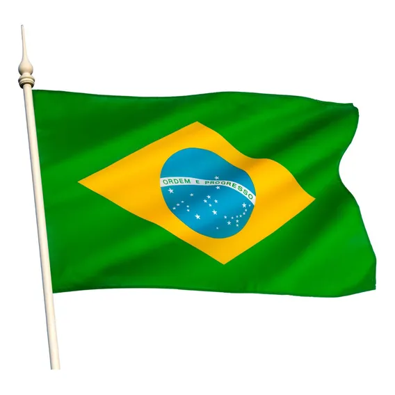 Bandeira Do Brasil - 2,00x1,40mt! Gigante Foto 1