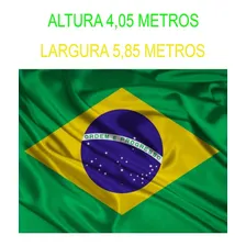 Bandeira Do Brasil Oficial Gigante 4,05x5,85 Metros 9 Panos Foto mini  3