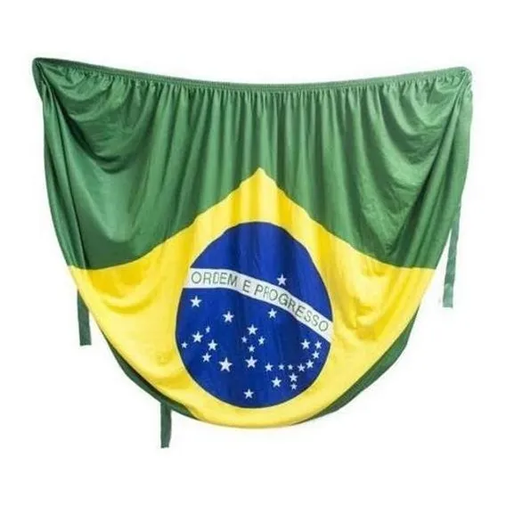 Bandeira Do Brasil Para Capô De Carro Capot De Veículo Foto 1