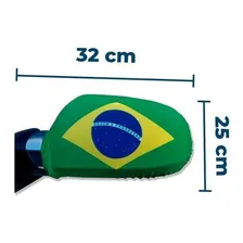 Bandeira Do Brasil Para Retrovisor Carro Copa Do Mundo - Par Foto mini 3