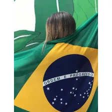 Bandeira Do Brasil Poliester Foto mini  2