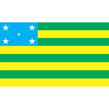 Bandeira Estado De Goiás Poliéster 150x90mt Foto mini 2