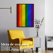 Bandeira Lgbt+ (90x150cm, Poliéster) Bandeira Lgbt Foto mini 4